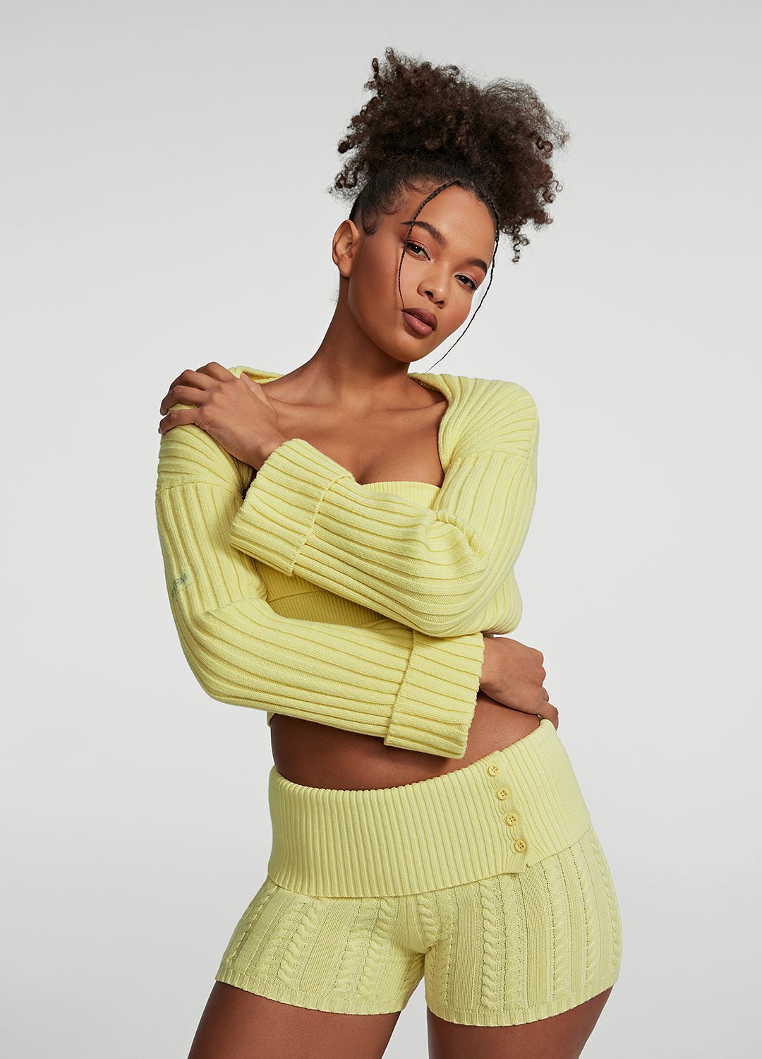 Ribbed Knit Shrug - Image 5