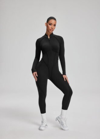 Everyday Cotton Closed-Back Catsuit