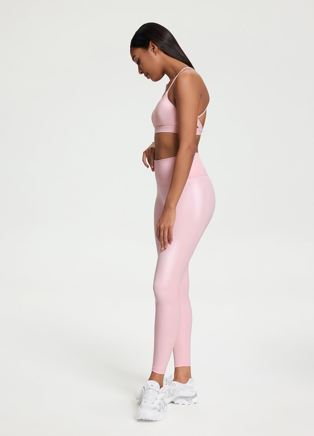 Faux Leather ⅞ Leggings - Image 5
