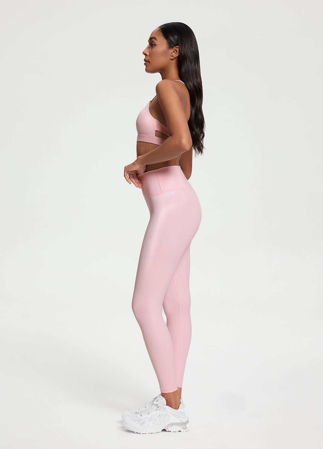 Faux Leather ⅞ Leggings - Image 2