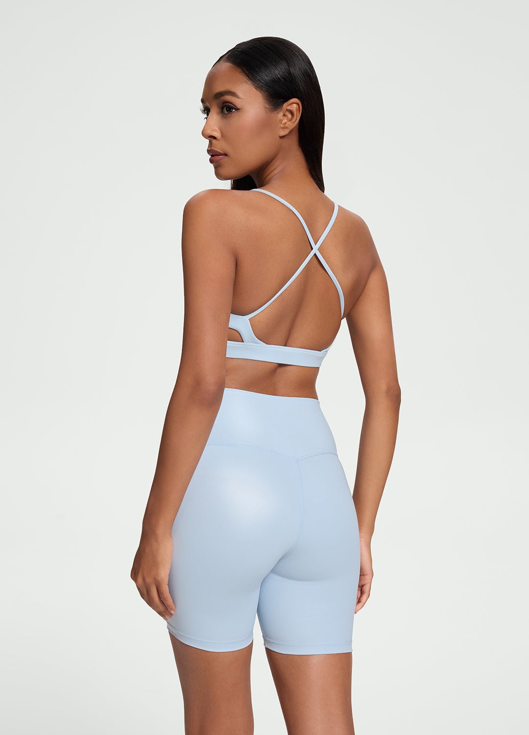Faux Leather Crossback Top - Image 4
