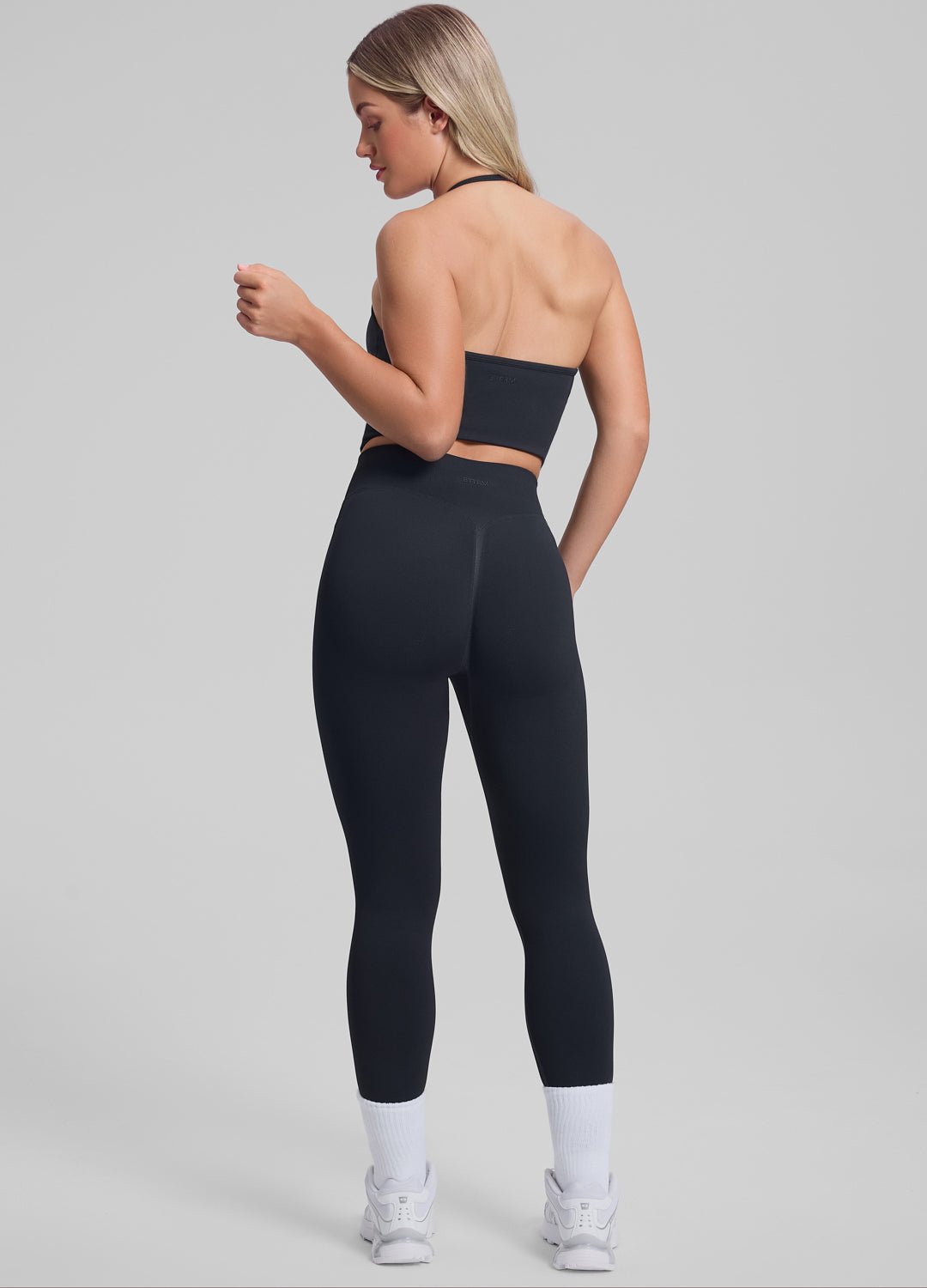 Ultrasculpt High Waisted Butt Lifting Tummy Control Shaping Training Leggings - Image 6