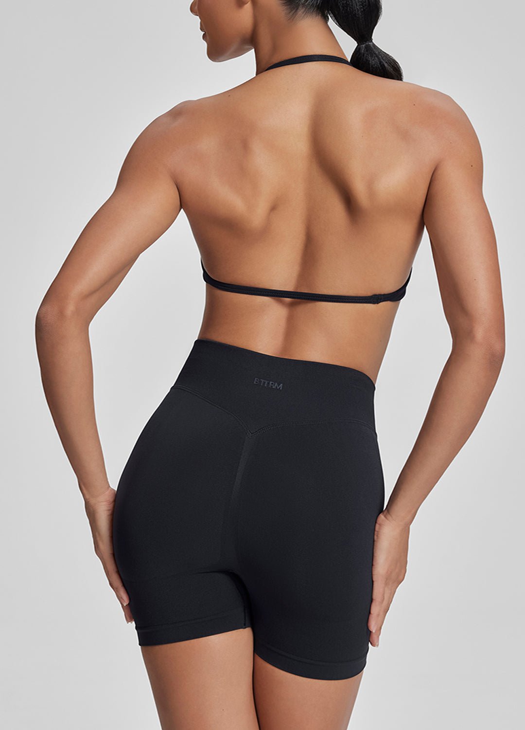 Ultrasculpt High Waisted Butt Lifting Tummy Control Shaping Training Shorts 4.5"