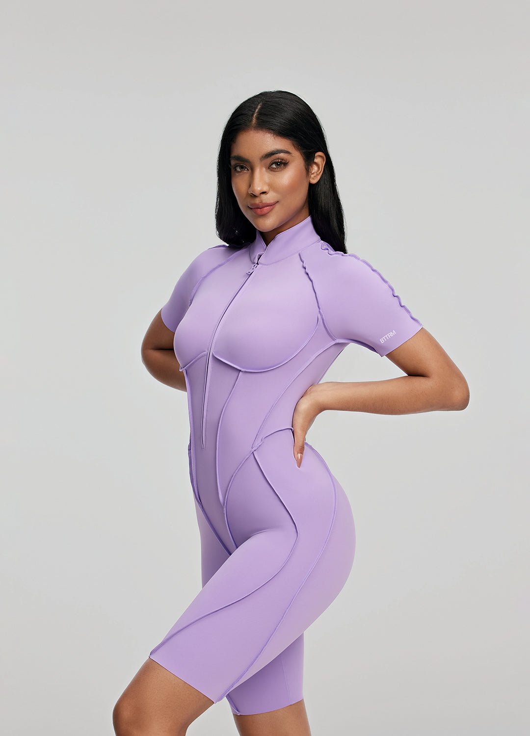 Sleek Shorts Catsuit - Image 3