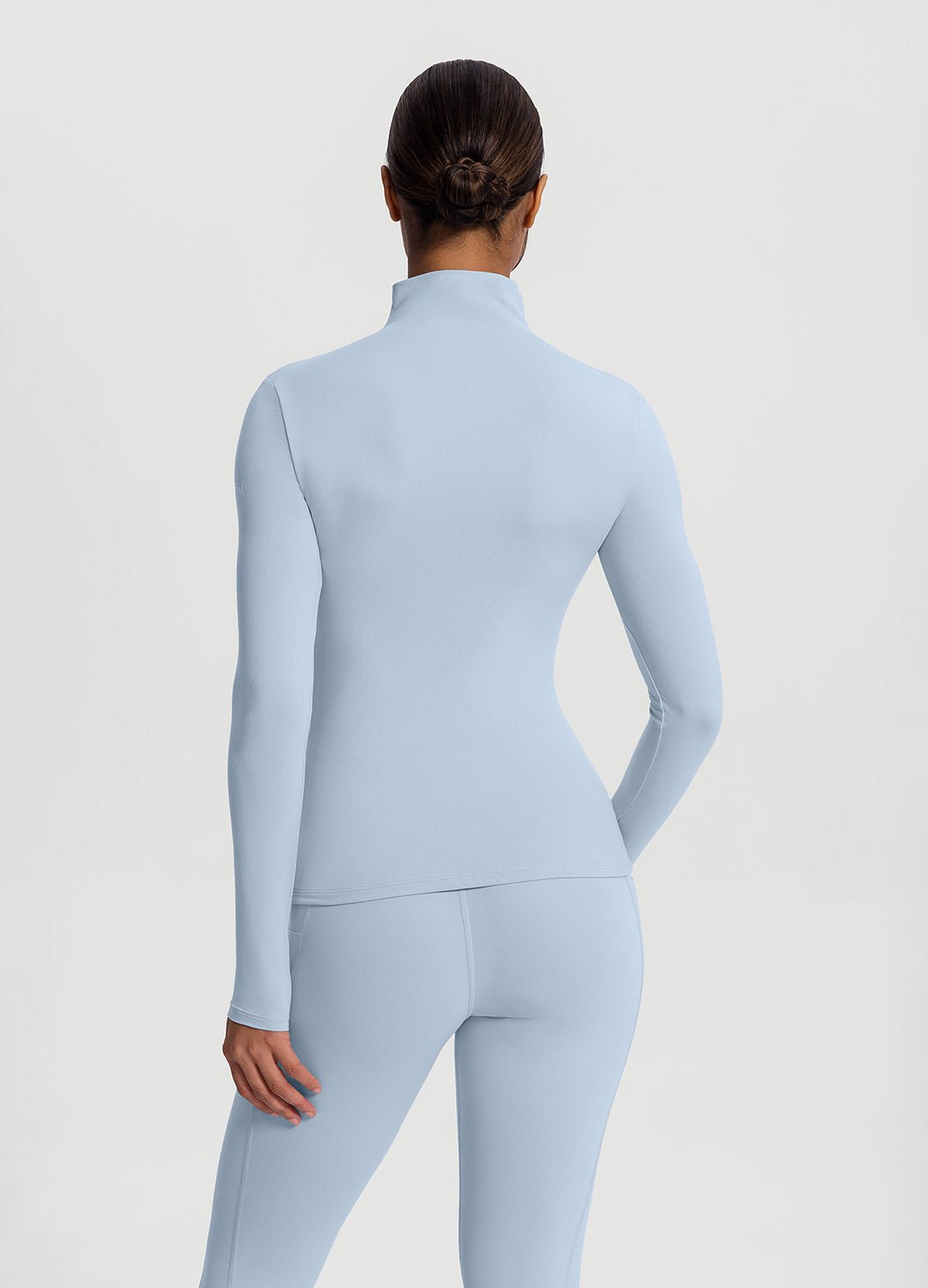 Mock Neck Long Sleeve Top - Image 3