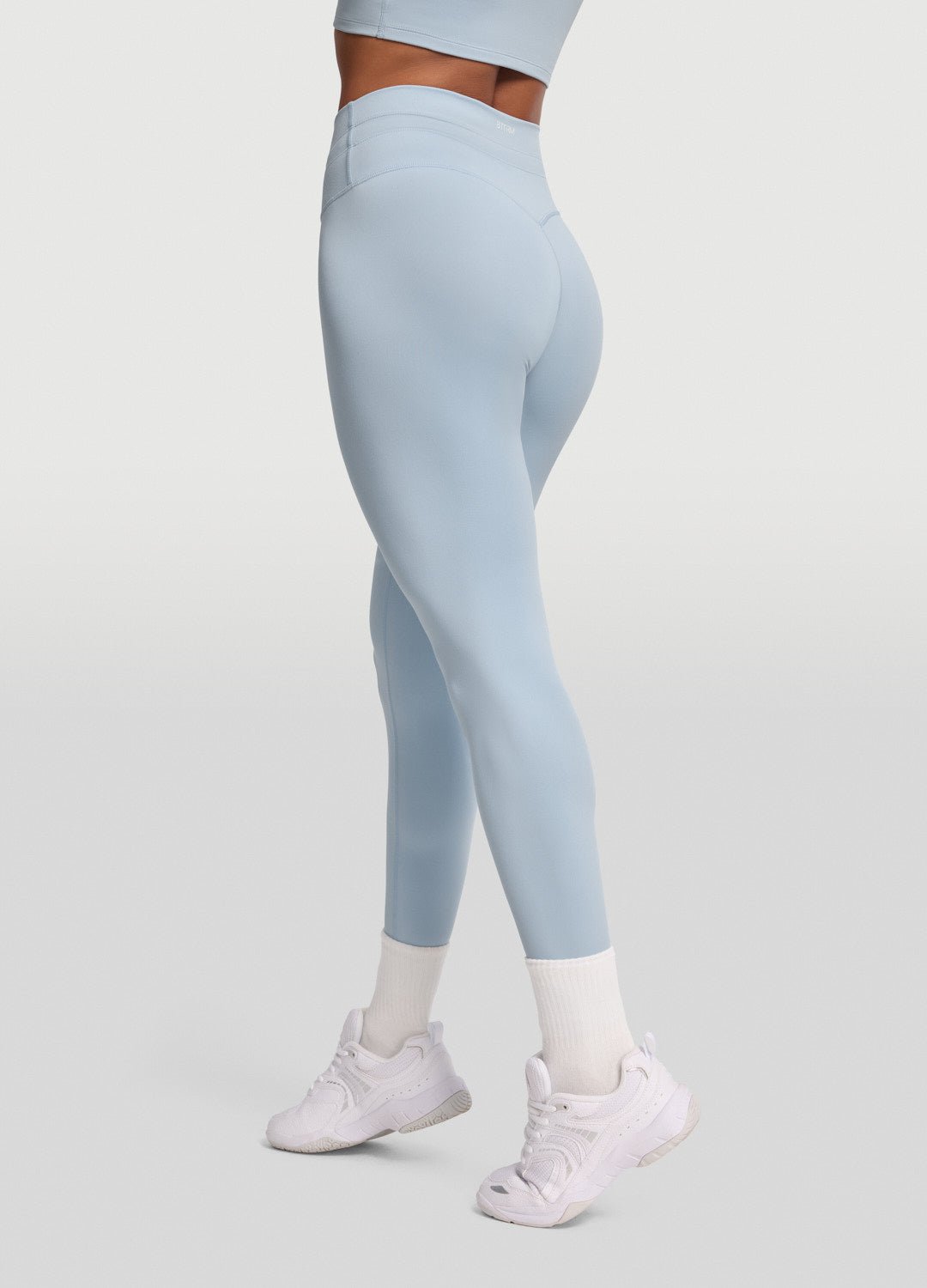 Sleek Drawstring Leggings - Image 2