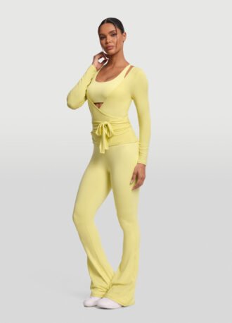 Seamless Pilates Wrap Top