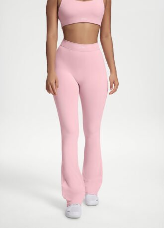 Scrunch Back Flared Leggings