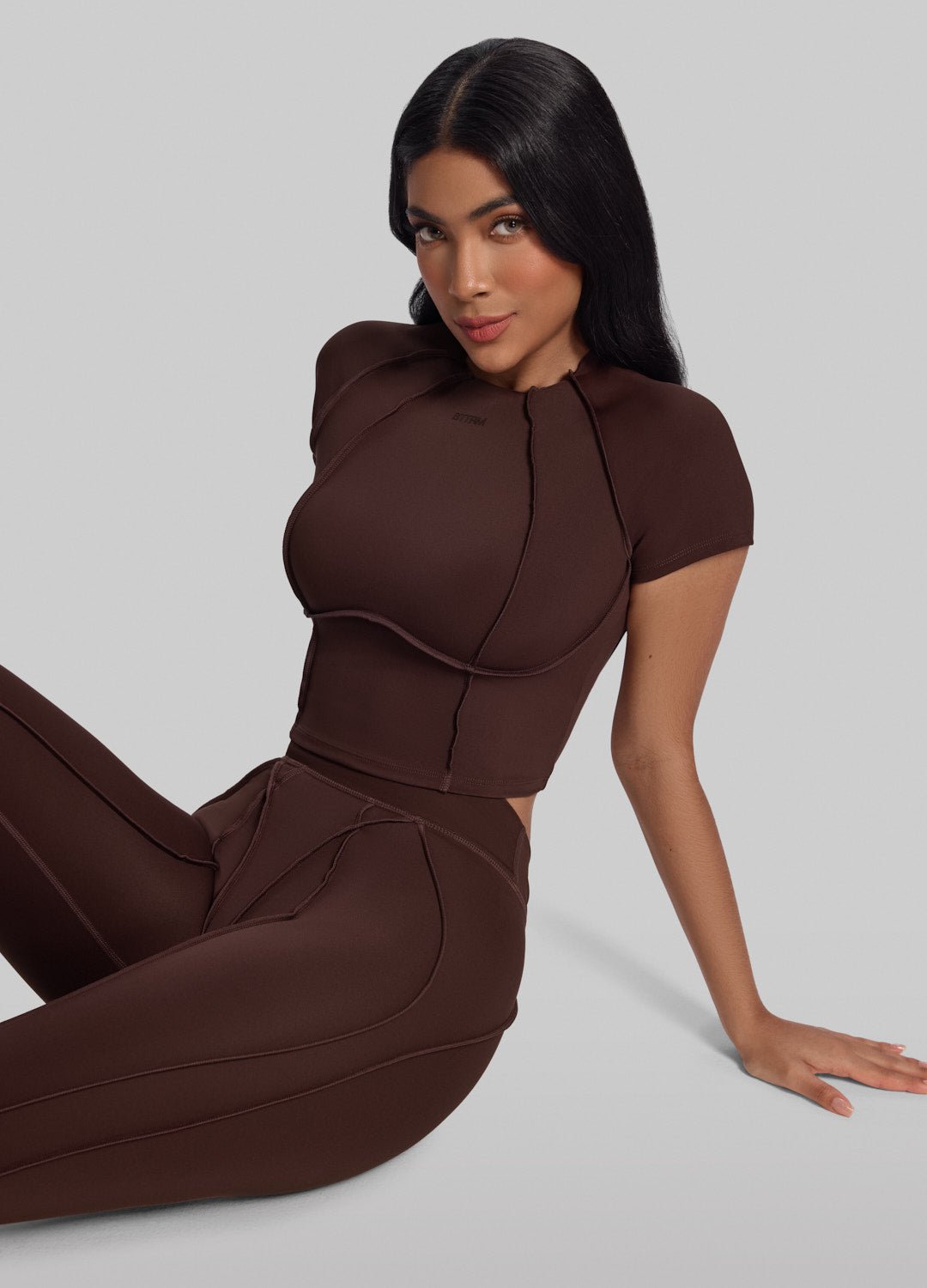 Contour Stitch Crop Top - Image 3
