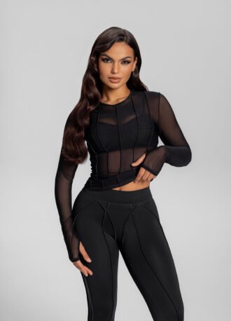 Contoured Long Sleeve Top