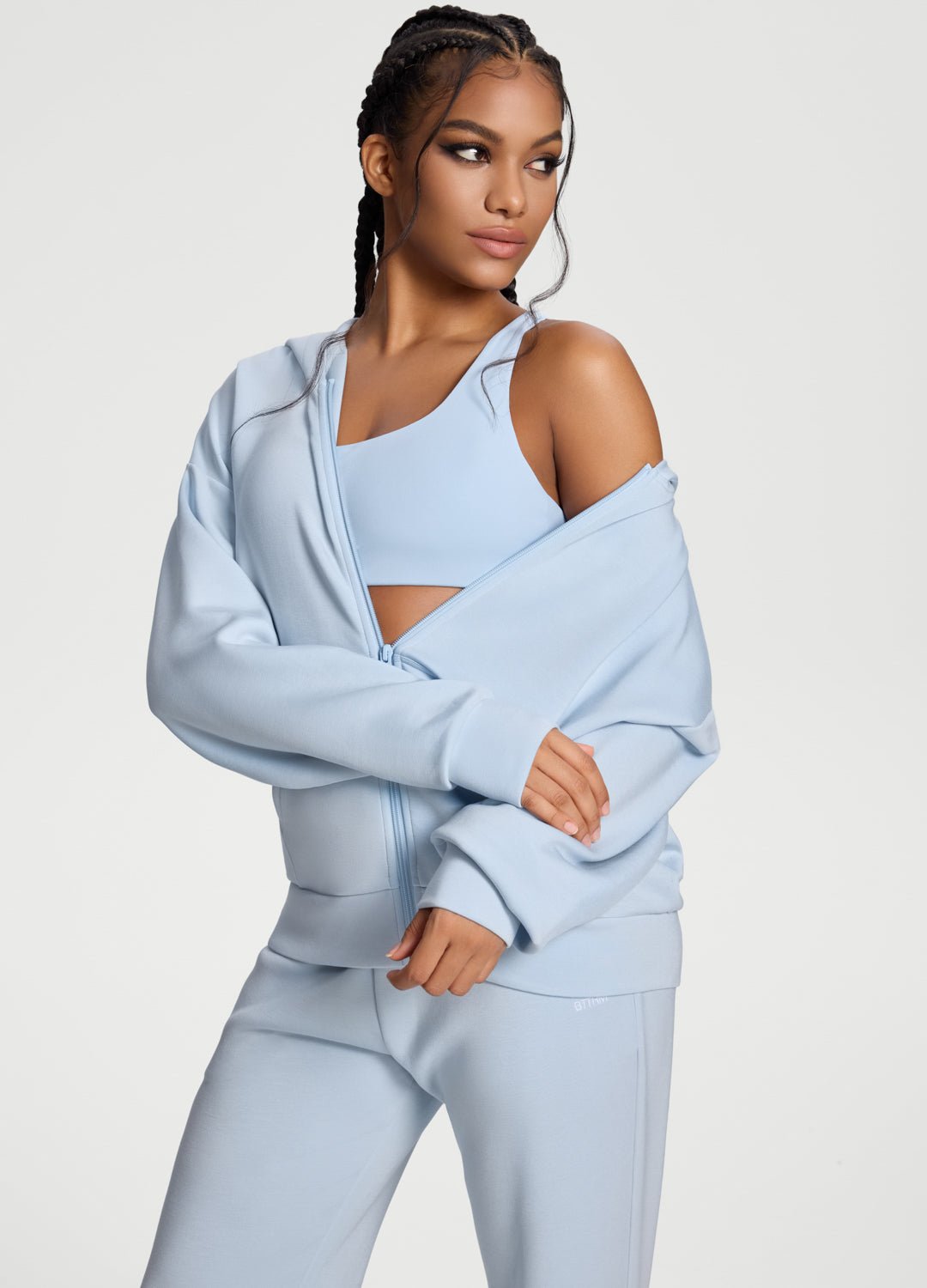 Oversized Zip-Up Hoodie - Image 5