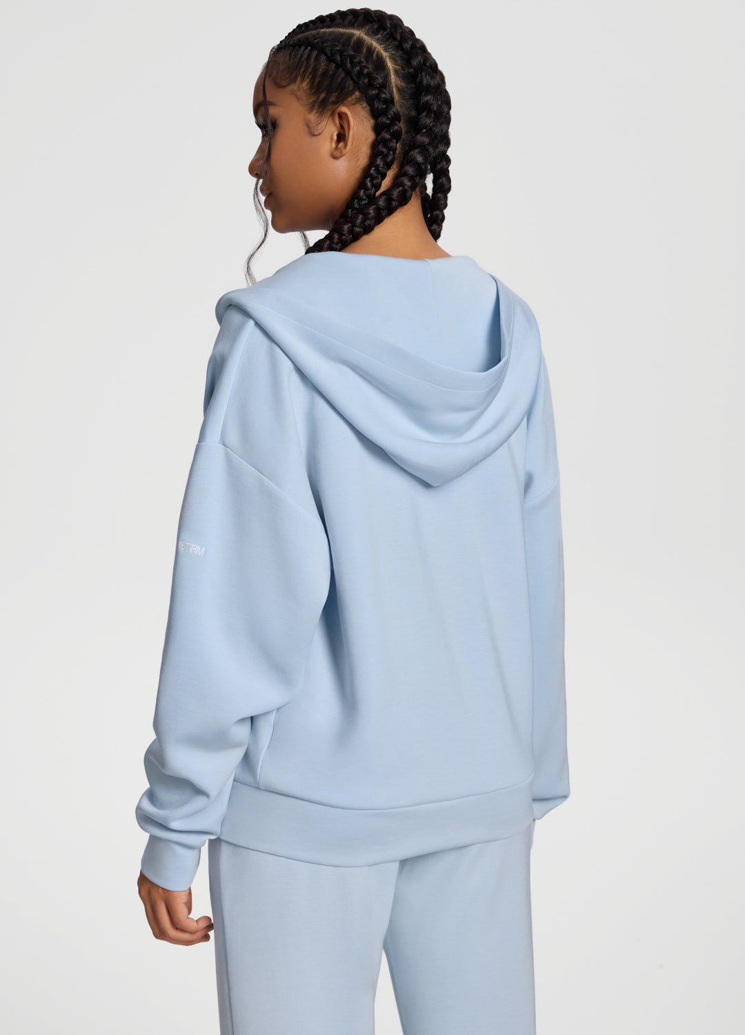 Oversized Zip-Up Hoodie - Image 3