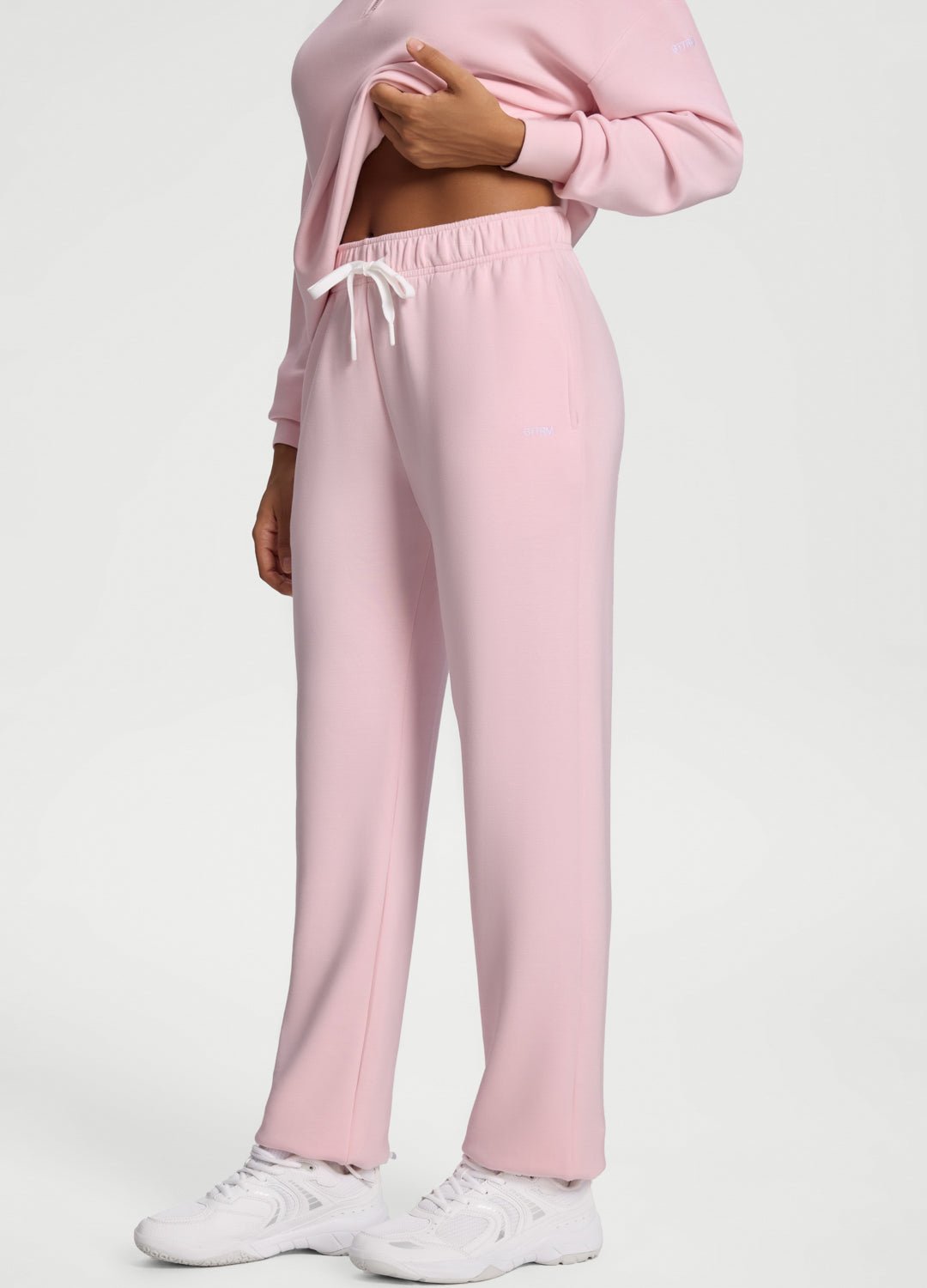 Soft Straight-Leg Sweatpants - Image 2