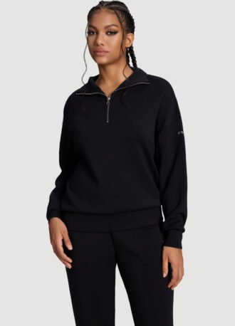 Half-Zip Long Sleeve Sweatshirt
