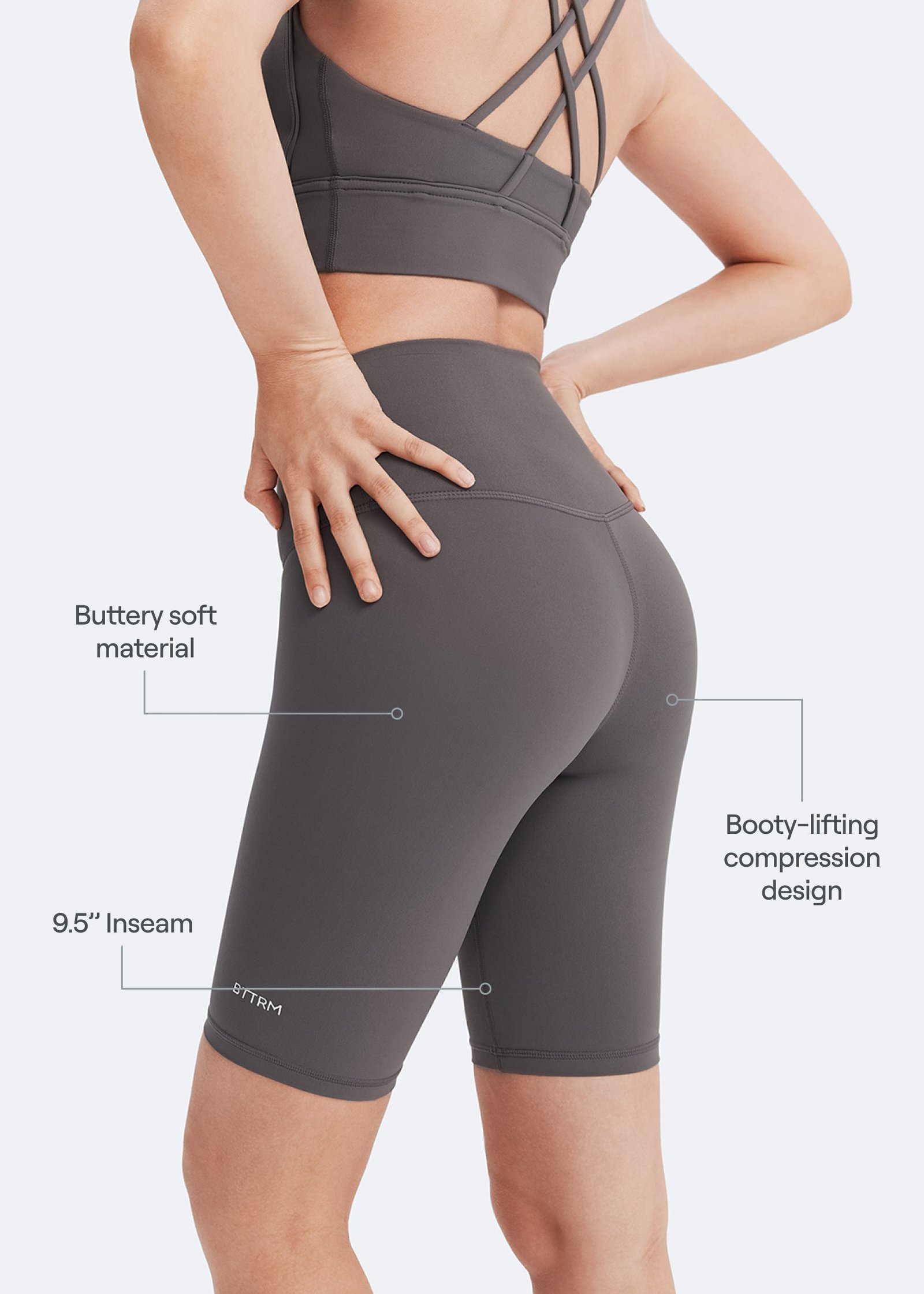 High-Waisted Shorts - Image 3