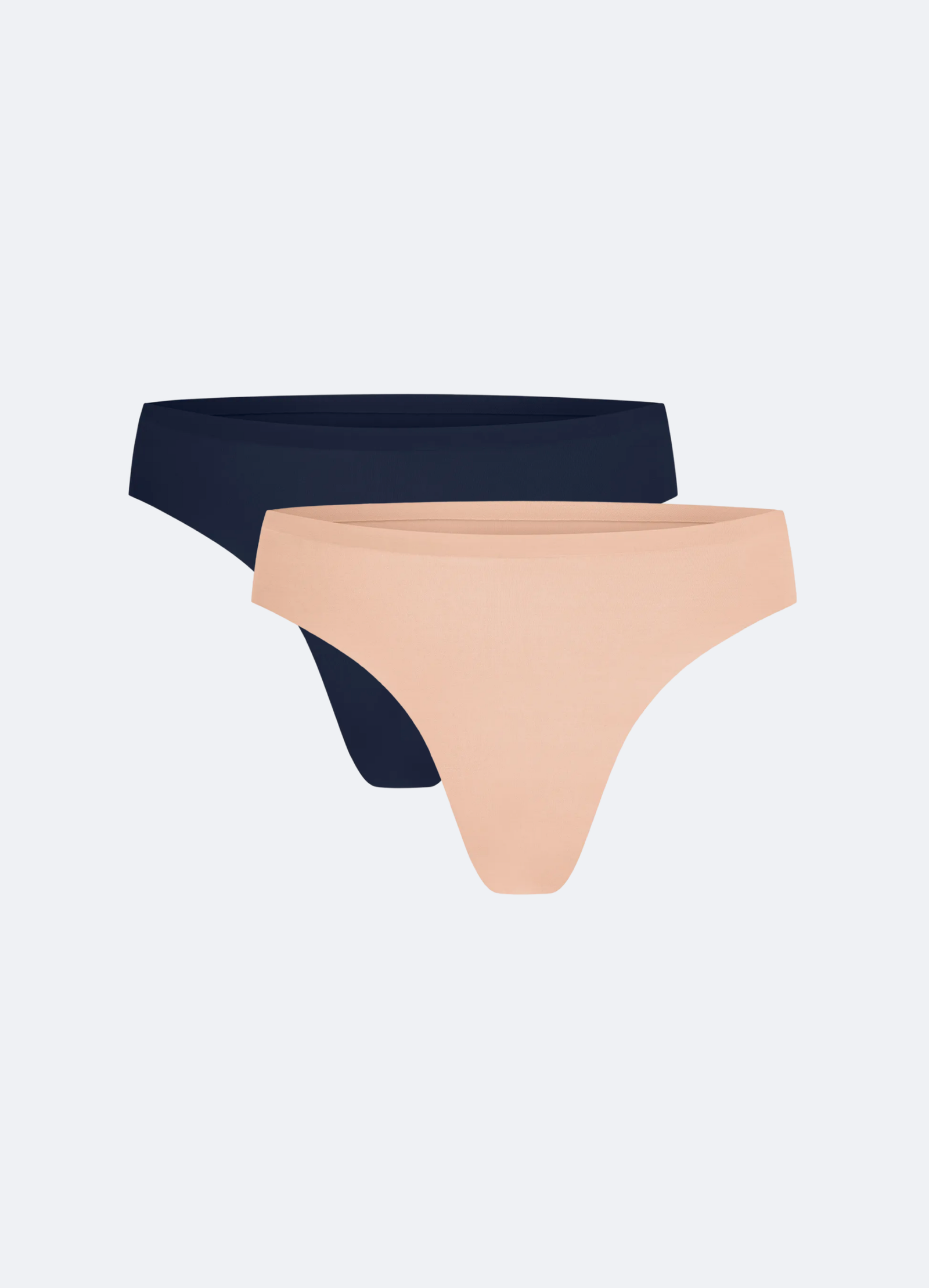 Seamless Mid-Rise Thong 2-Pack
