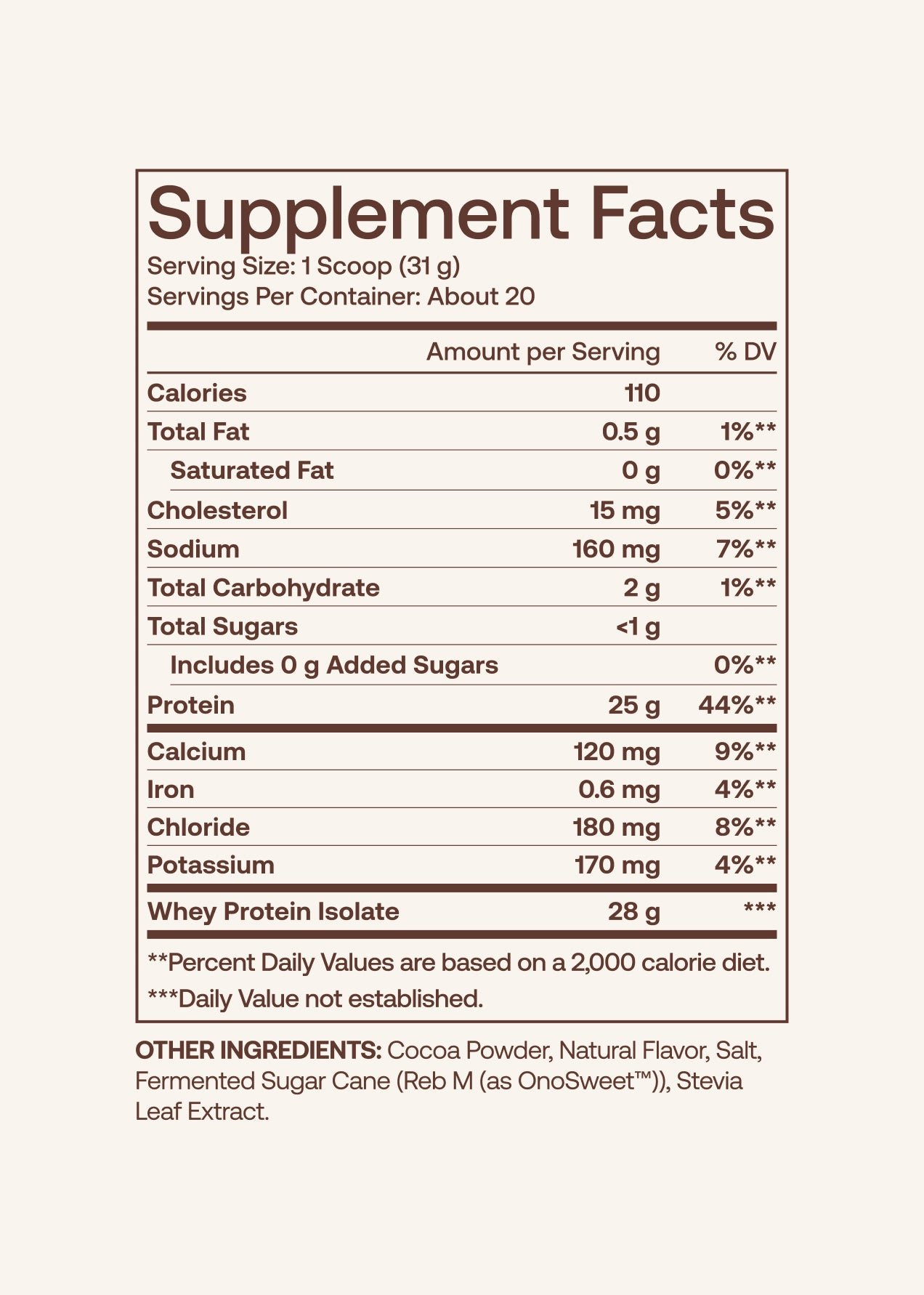 Whey Performance Bundle Choco Ivory without shaker - Image 4